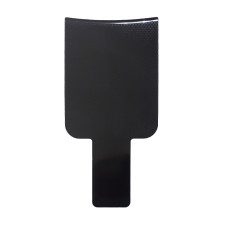 Лопатка для фарбування без зубців TICO Professional (500405) Black