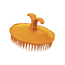 Масажна щітка для шампунування TICO Professional Orange (600204)