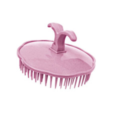 Массажная щетка для шампунирования TICO Professional Pink (600205)