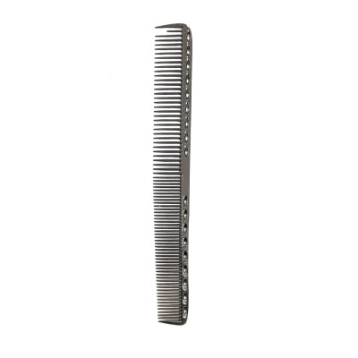 Расческа для стрижки комбинированная Metal Silver (600012)