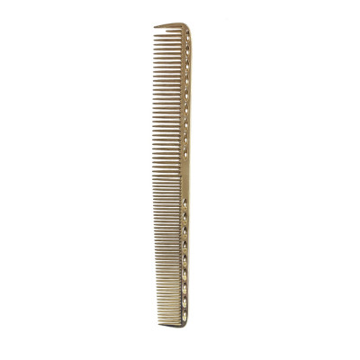 Расческа для стрижки комбинированная Tico Professional Metal Gold (600013)