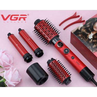 Профессиональная фен-щетка VGR V-485 Red
