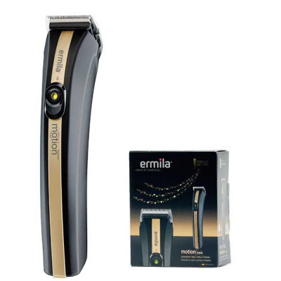Машинка для стрижки професійна Ermila Motion Nano Black-Gold (1585-0041)