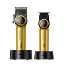 Набор машинок VGR Barber Comb V-001&V-977 Gold