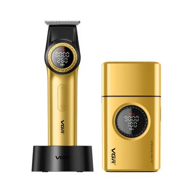 Набор машинок VGR Barber Comb V-977&V-377 Gold