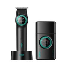 Набор машинок VGR Barber Comb V-977&V-377 Green