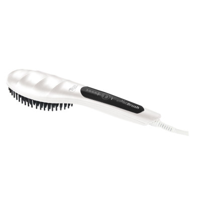 Терморасческа для выравнивания волос Tico Professional Hot Brush 100208 White