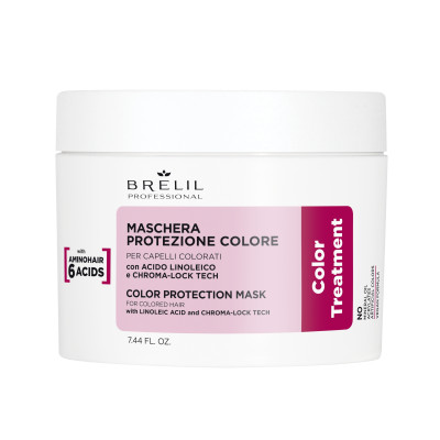 Маска для окрашенных волос Brelil Color Protection Mask, 220 ml (89024)
