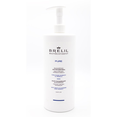 Шампунь против перхоти Brelil Anti Dandruff Shampoo Pure 1000 ml (76291)