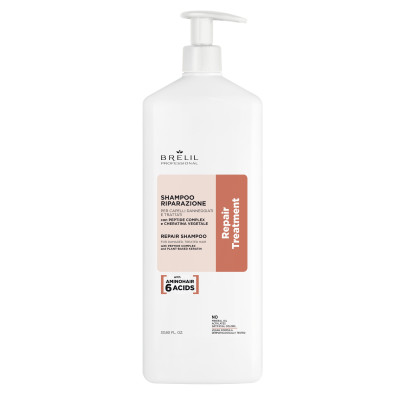 Шампунь восстанавливающий Brelil Repair Shampoo 1000 ml 88935