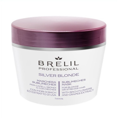 Маска для осветленных волос Brelil Silver Blonde 220 ml (81745)