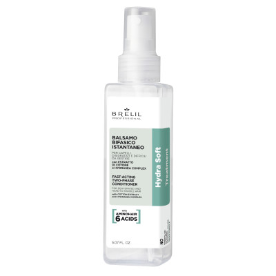 Двухфазный кондиционер увлажняющий Brelil Fast-Acting Two-Phase Conditioner Hydra Soft 150 ml 89109
