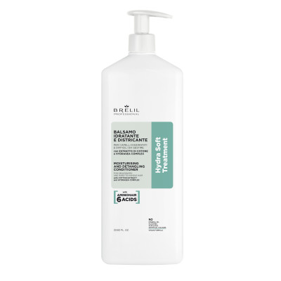 Кондиционер увлажняющий Brelil Moisturising And Detangling Conditioner Hydra Soft 1000 ml 89116