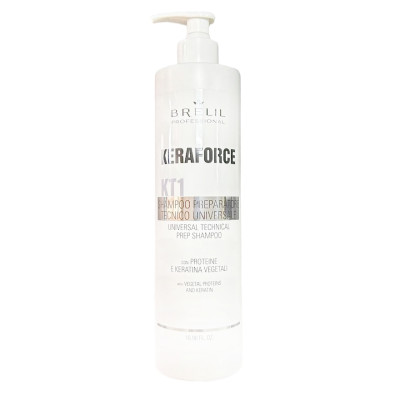 Шампунь Brelil Keraforce Universal Technical Prep Shampoo 85606, 1000 ml