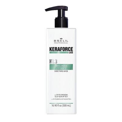 Разглаживающая маска Brelil Keraforce Liss KL3 Smoothing Mask 09375, 500 ml