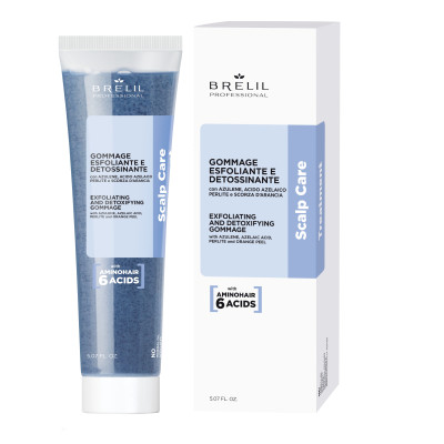 Скраб для кожи головы Brelil Exfoliating and detoxifying gommage Scalp Care 88515, 150 ml