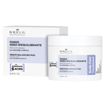 Грязь для восстановления баланса кожного сала Brelil Scalp Care 88522