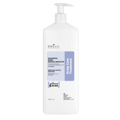 Шампунь для восстановления баланса кожного сала Brelil Scalp Care 88560, 1000 ml