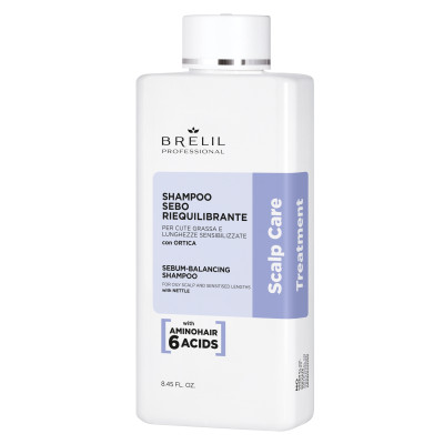 Шампунь для восстановления баланса кожного сала Brelil Scalp Care 88591, 250 ml