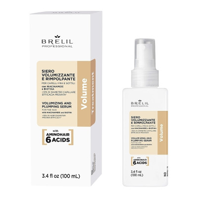 Сыворотка для объема Brelil Volumizing And Plumping Serum, 100 ml (91942)