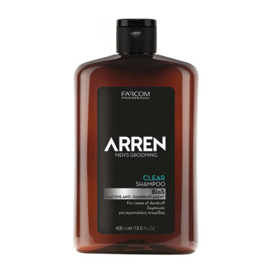 Шампунь для мужчин против перхоти Arren Clear Shampoo 36678, 400ml