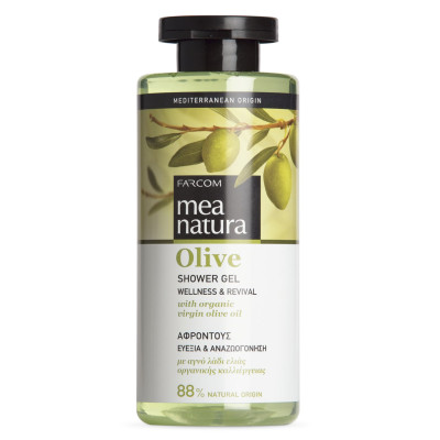 Гель для душа с оливковым маслом Mea Natura Olive 10019