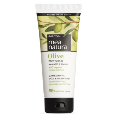 Скраб для тела с оливковым маслом Mea Natura Olive 92022