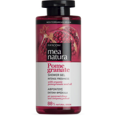 Гель для душа с маслом граната Mea Natura Pomegranate 10156