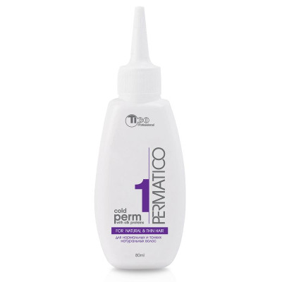 Лосьйон для хімічної завивки (для нормального і тонкого натурального волосся) Tico Professional №1 Cold Perm 80 ml (50001)