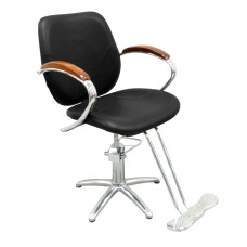 Кресло парикмахерское TICO Professional BM 68124 Black 
