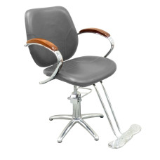 Крісло перукарське TICO Professional BM 68124 Grey 