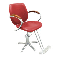 Крісло перукарське TICO Professional BM 68124 Red 